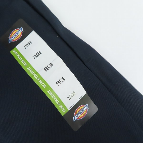 実際に弊社で買取させて頂いた(1)【未使用】Dickies/ディッキーズ ワークパンツ/チノパン ダークネイビー WP873DN/28の画像 5枚目