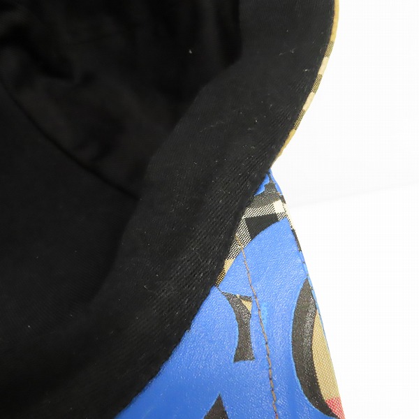 実際に弊社で買取させて頂いた BURBERRY/バーバリー グラフィティ ペイント キャップ/帽子 M/Lの画像 9枚目