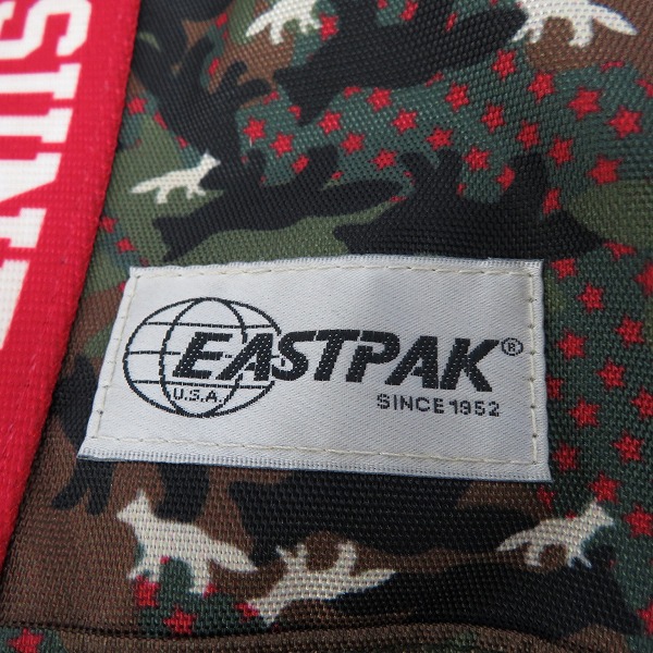 実際に弊社で買取させて頂いたMAISON KITSUNE×EASTPAK /メゾンキツネ×イーストパック トートバッグ カモフラ柄の画像 6枚目