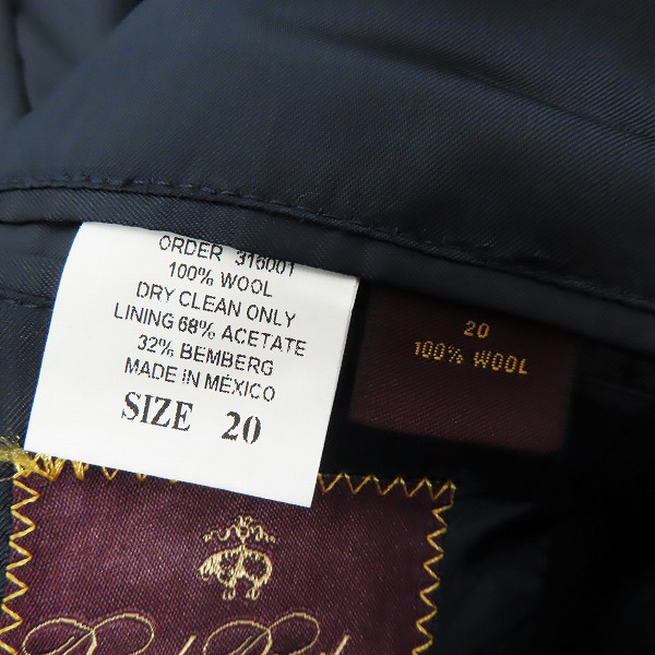 実際に弊社で買取させて頂いたBrooks Brothers/ブルックスブラザーズ テーラードジャケット/20の画像 4枚目
