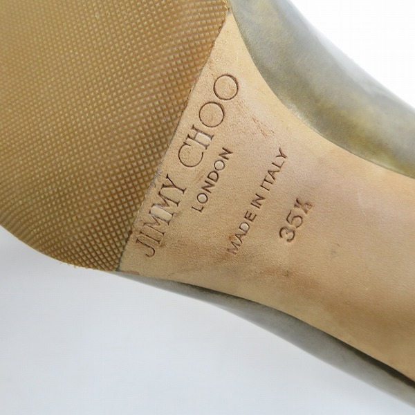 実際に弊社で買取させて頂いたJIMMY CHOO/ジミーチュウ ピンヒール/35.5の画像 5枚目