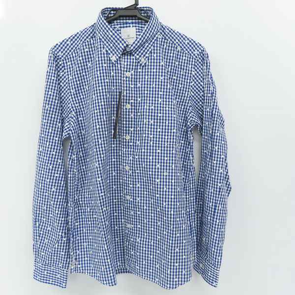 実際に弊社で買取させて頂いた【未使用】uniform experiment/ユニフォーム エクスペリメント チェック柄 長袖シャツ UE-123063/3