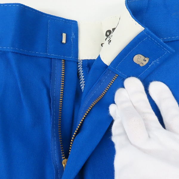 実際に弊社で買取させて頂いた【未使用】Dickies/ディッキーズ ワークパンツ/チノパン/ブルー/ 32の画像 6枚目