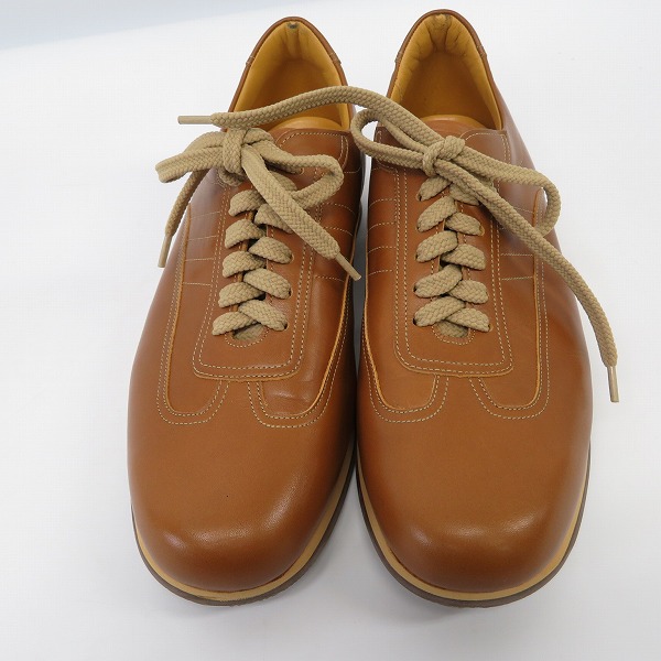 実際に弊社で買取させて頂いたBURBERRY/バーバリー レザー シューズ ブラウン BU1340/26