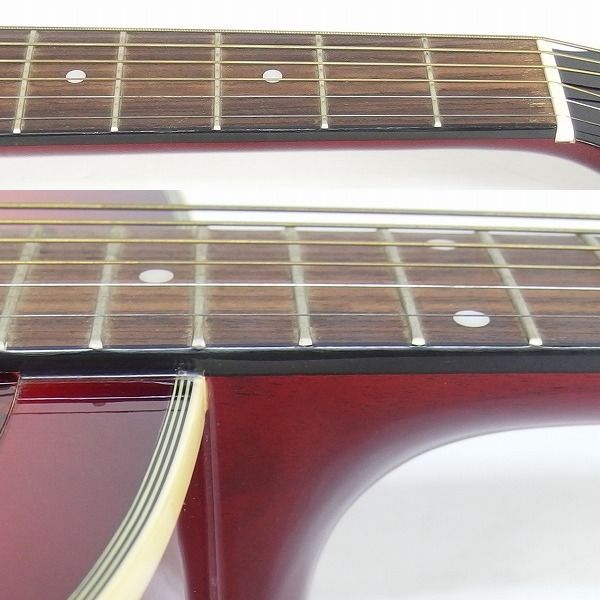 実際に弊社で買取させて頂いた★Epiphone/エピフォン 1963 AJ-45 HCS アコースティックギター/アコギ ソフトケース付の画像 3枚目