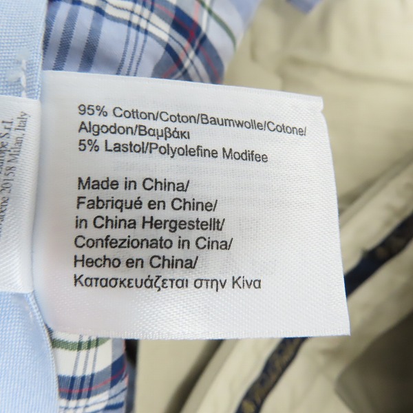 実際に弊社で買取させて頂いたBROOKS BROTHERS/ブルックスブラザーズ チノトラウザーズ/W34L34 2点セットの画像 3枚目