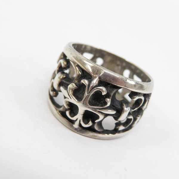 実際に弊社で買取させて頂いたLEATHERS AND TREASURES/レザーズアンドトレジャーズ クロス リング 16.5号