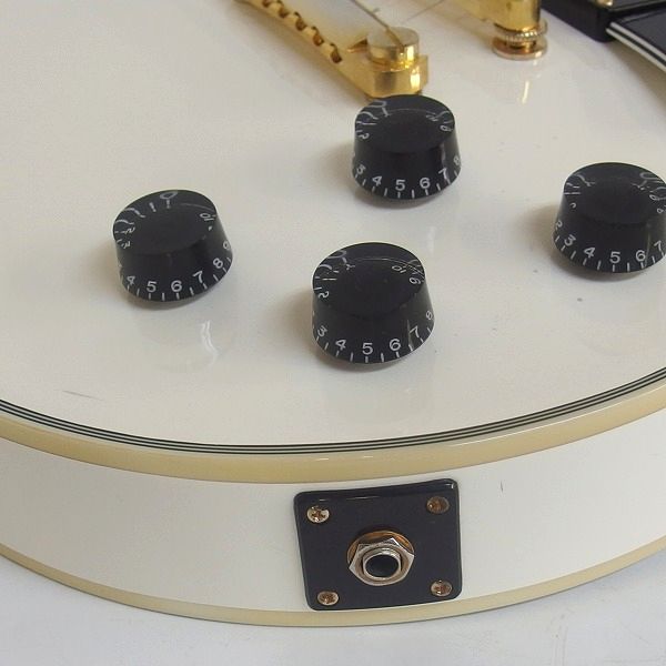 実際に弊社で買取させて頂いた★Epiphone/エピフォン Les Paul Custom Pro/レスポールカスタム プロ コイルタップ＆フェイズ搭載 ソフトケース付の画像 6枚目