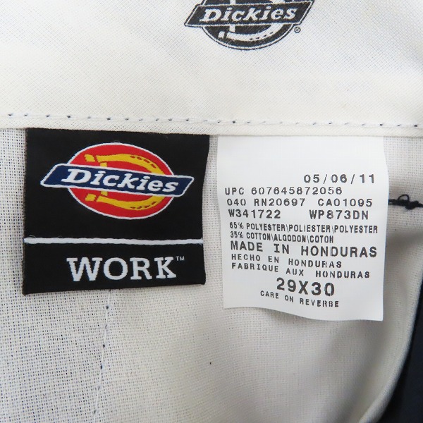 実際に弊社で買取させて頂いた(1)【未使用】Dickies/ディッキーズ ワークパンツ/チノパン ネイビー 29の画像 3枚目