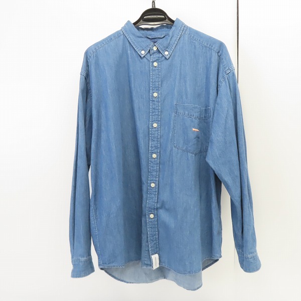 実際に弊社で買取させて頂いたDESCENDANT/ディセンダント デニム ボタンダウンシャツ/2
