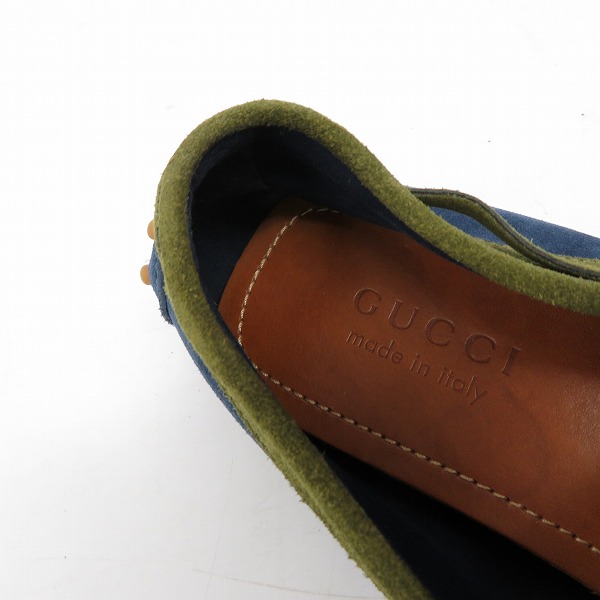 GUCCI/グッチ スエード ドライビングシューズ 367923/6の買取