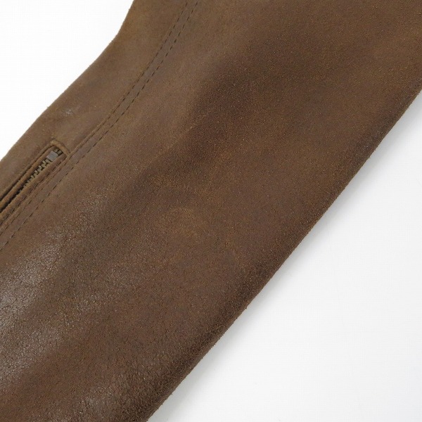 実際に弊社で買取させて頂いたURBAN RESEARCH/アーバンリサーチ 山羊革 レザージャケット/38の画像 5枚目