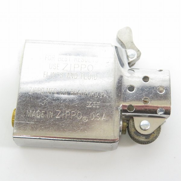 実際に弊社で買取させて頂いたZIPPO/ジッポー 熱帯魚  Pomacanthus navarchus/エンゼルフィッシュ メタル No.285 サングラス付き/1996年製の画像 5枚目