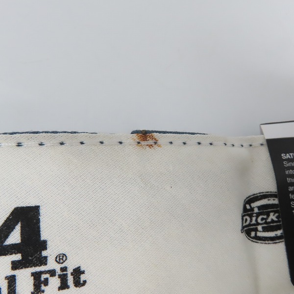 実際に弊社で買取させて頂いた【未使用】Dickies/ディッキーズ ワークパンツ/チノパン ブルー系 34の画像 7枚目