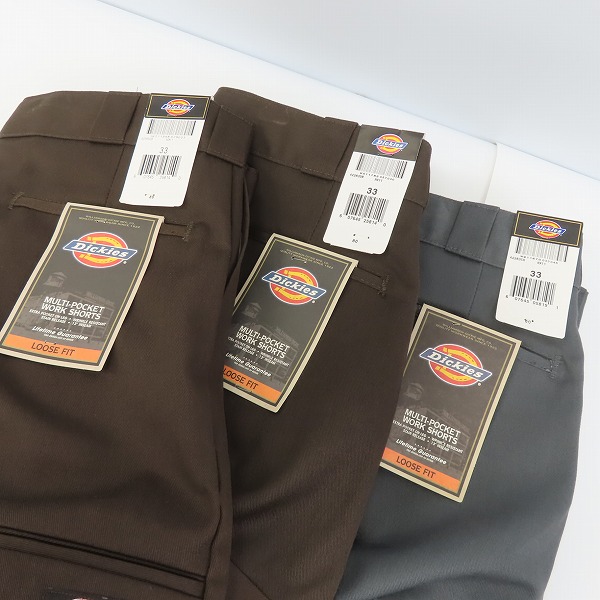実際に弊社で買取させて頂いた【未使用】Dickies/ディッキーズ MULTI-POCKET WORK SHORTS/マルチポケット ワーク ショーツ/3点セットの画像 4枚目