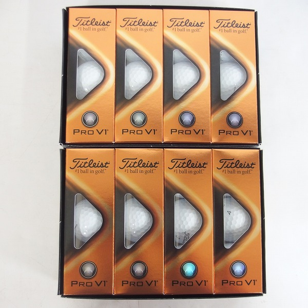 実際に弊社で買取させて頂いた【未使用】Titleist/タイトリスト PRO V1 2021年モデル ゴルフボール 2ダース