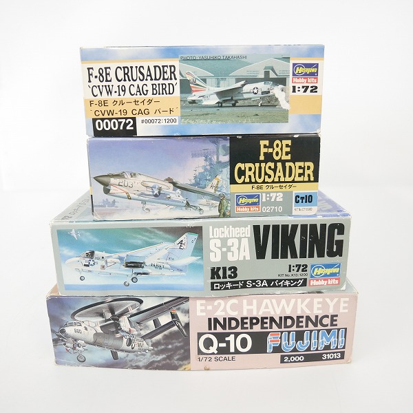 実際に弊社で買取させて頂いた【未組立】ハセガワ 1/72 ロッキード S-3A バイキング/フジミ E-2C ホークアイ インディペンデンス 4点セットの画像 5枚目