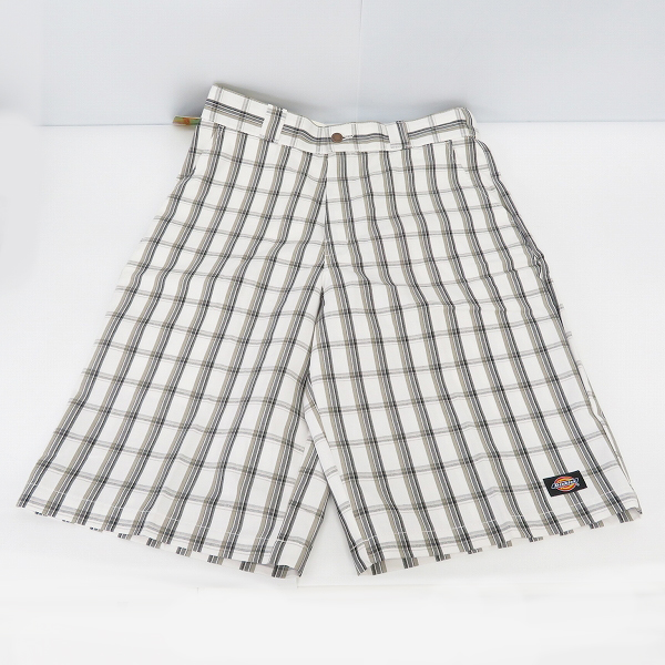 実際に弊社で買取させて頂いた【おまとめ品】Dickies/ディッキーズ MULTI USE POCKET SHORTS/マルチユーズ ポケット ショーツ/チェック柄 ハーフパンツ/32の画像 2枚目