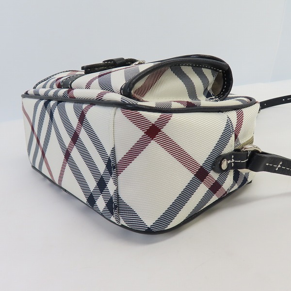 実際に弊社で買取させて頂いた【未使用】BURBERRY BLUE LABEL/バーバリー ブルーレーベル ノバチェック ショルダーバッグの画像 2枚目