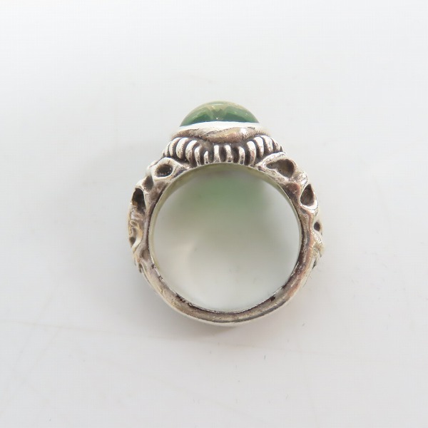 実際に弊社で買取させて頂いたALEX STREETER/アレックスストリーター  ベイビー デビル ハート リング/8号の画像 5枚目