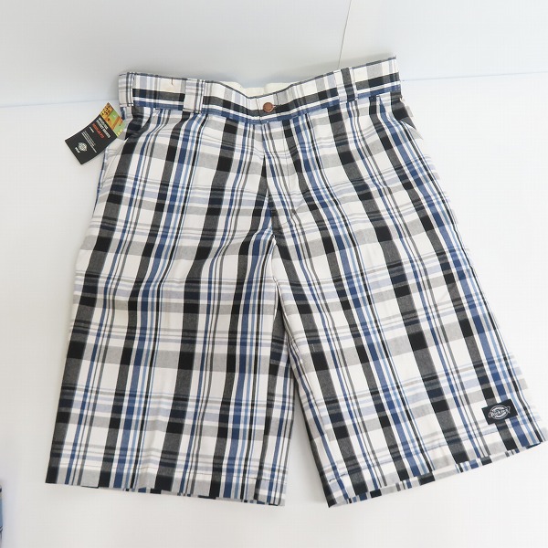 実際に弊社で買取させて頂いた【おまとめ品】Dickies/ディッキーズ MULTI USE POCKET SHORTS/マルチユーズ ポケット ショーツ/チェック柄 ハーフパンツ/36 の画像 4枚目