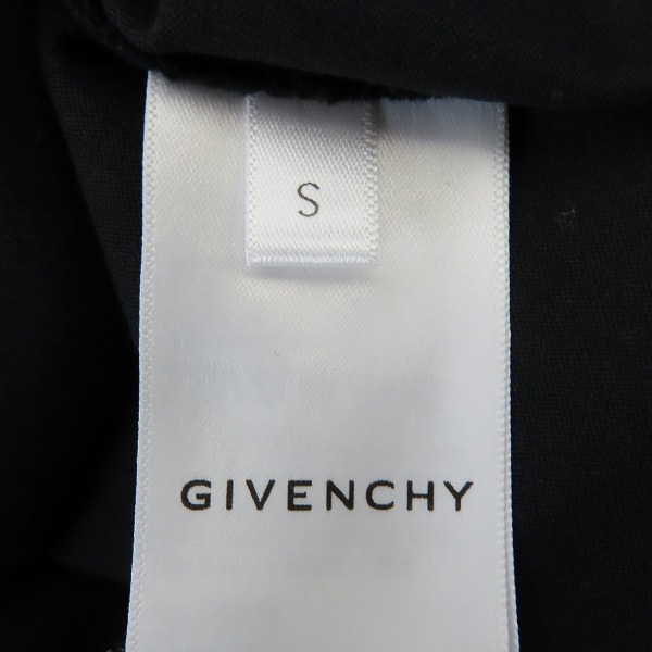 実際に弊社で買取させて頂いた【JPタグ】GIVENCHY/ジバンシィ プリント Tシャツ BM71863Y6B-001/Sの画像 3枚目