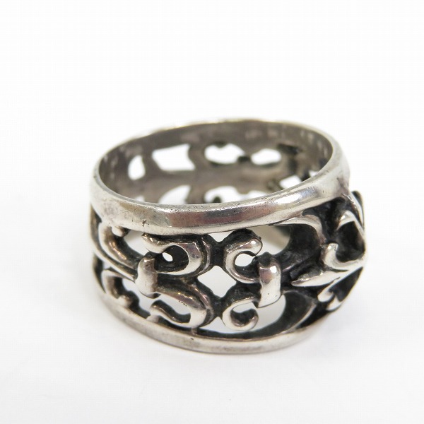 実際に弊社で買取させて頂いたLEATHERS AND TREASURES/レザーズアンドトレジャーズ クロス リング 16.5号の画像 4枚目