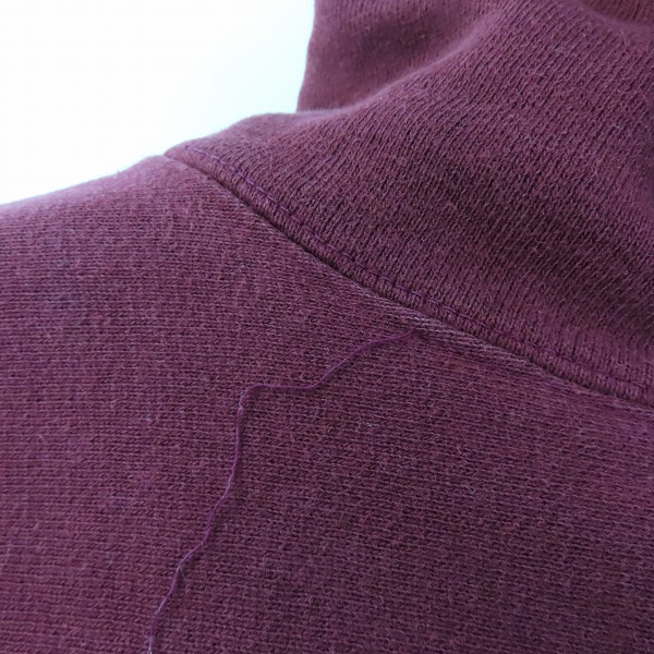 実際に弊社で買取させて頂いたChampion/チャンピオン 70年代後半～80年代前半 リバースウィーブ ビンテージ プルオーバー パーカー Size：Lの画像 6枚目