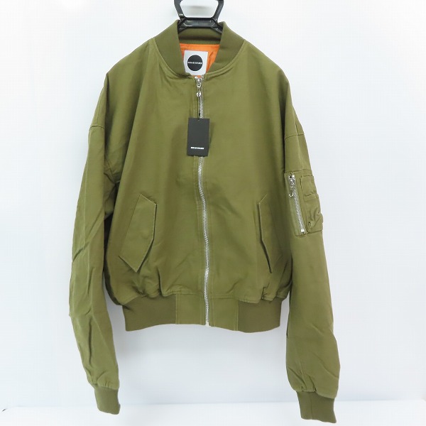 実際に弊社で買取させて頂いた【未使用】Moonage Devilment/ムーンエイジデビルメント OW MA-1 FLIGHT JACKET/フライトジャケット MJK-0220/46