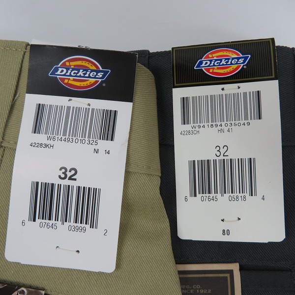 実際に弊社で買取させて頂いた【未使用】Dickies/ディッキーズ MULTI-POCKET WORK SHORTS/マルチポケット ワーク ショーツ チャコール カーキ/3点セットの画像 7枚目