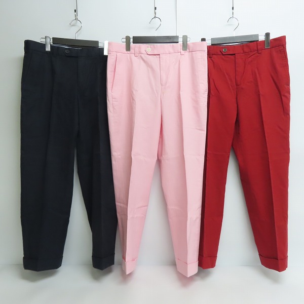 実際に弊社で買取させて頂いたBROOKS BROTHERS/ブルックスブラザーズ チノトラウザーズ/W34L34 3点セット