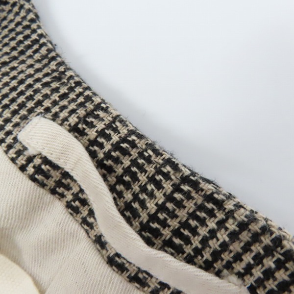 実際に弊社で買取させて頂いたEDIFICE/エディフィス Zanieri/ザニエリ社生地 リネンジレ/ベスト/48の画像 5枚目