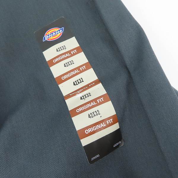 実際に弊社で買取させて頂いた(2)【未使用】Dickies/ディッキーズ ワークパンツ/チノパン チャコール 874CH/42の画像 5枚目