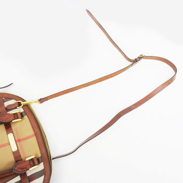実際に弊社で買取させて頂いたBURBERRY/バーバリー オーチャード 2WAY ハンドバッグ 3853773の画像 8枚目
