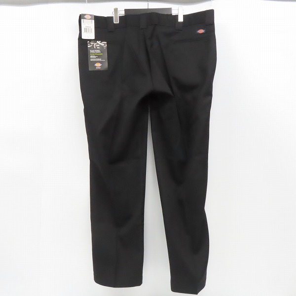実際に弊社で買取させて頂いた【未使用】Dickies/ディッキーズ ワークパンツ/チノパン ブラック 44の画像 1枚目