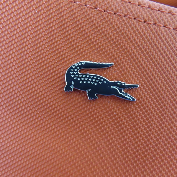 実際に弊社で買取させて頂いたLACOSTE/ラコステ ポーチ付き リバーシブル トートバッグの画像 7枚目
