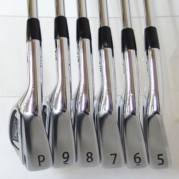 実際に弊社で買取させて頂いたTitleist/タイトリスト AP2 FORGED 710 アイアン レフティ/左用 #5～9,Pw 6本セット N.S.PRO 950GH FLEX：Sの画像 1枚目