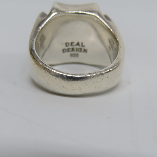 実際に弊社で買取させて頂いたDEAL DESIGN/ディールデザイン アイアンクロスリング 21号の画像 3枚目