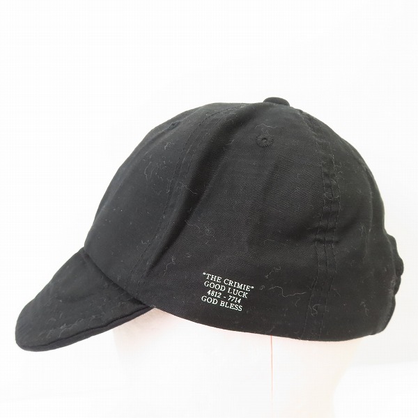 実際に弊社で買取させて頂いたTHE CRIMIE/ クライミー  サイドロゴ キャップの画像 1枚目