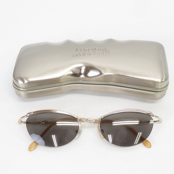 実際に弊社で買取させて頂いたJEAN PAUL GAULTIER/ジャンポールゴルチェ ヴィンテージサングラス 56-0019の画像 9枚目
