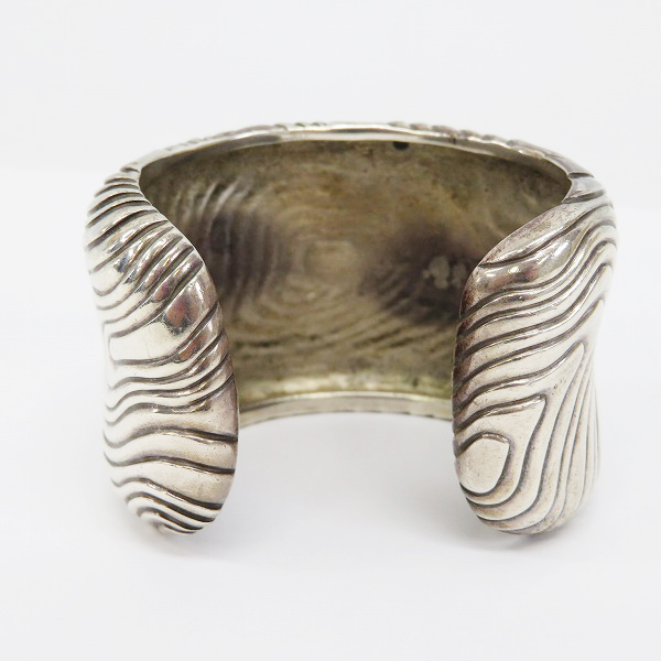 実際に弊社で買取させて頂いたTIFFANY&Co./ティファニー 90s ビンテージ ワイド カフバングルの画像 3枚目