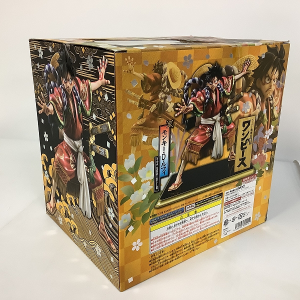 実際に弊社で買取させて頂いた未開封 メガハウス P.O.P/POP スーパー歌舞伎II ONE PIECE モンキー・D・ルフィ P.O.P KABUKI EDITIONの画像 2枚目