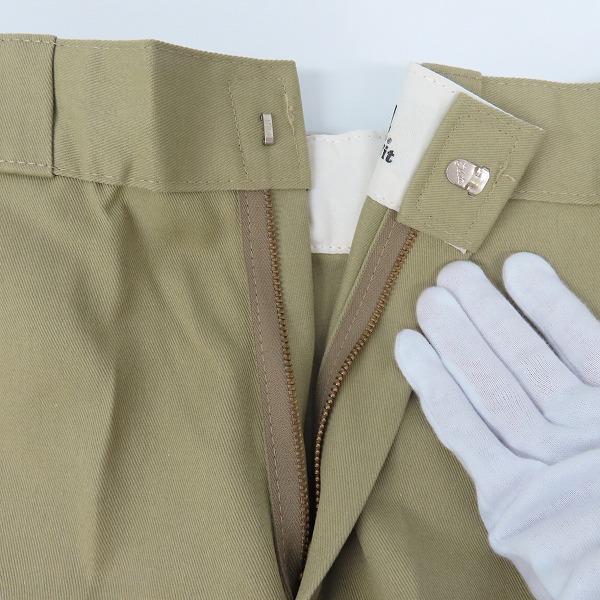 実際に弊社で買取させて頂いた【未使用】Dickies/ディッキーズ ワークパンツ/チノパン/カーキ/ 32の画像 6枚目