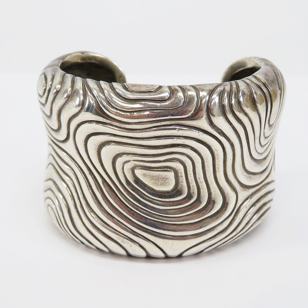 実際に弊社で買取させて頂いたTIFFANY&Co./ティファニー 90s ビンテージ ワイド カフバングルの画像 1枚目