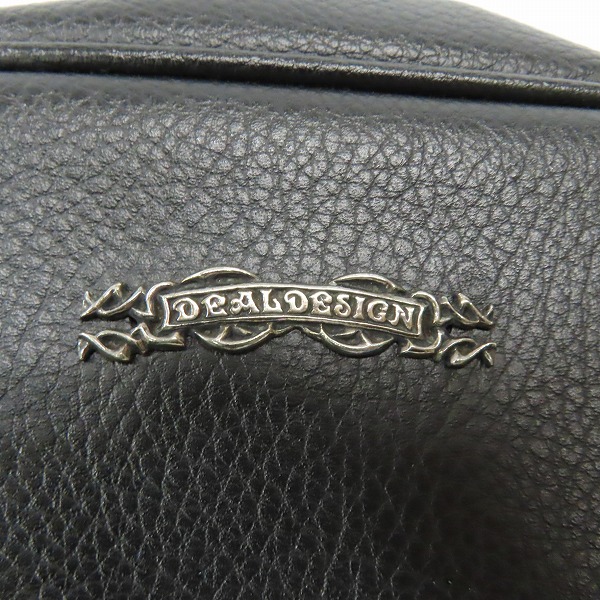 実際に弊社で買取させて頂いたDEAL DESIGN/ディールデザイン レザーポーチの画像 4枚目