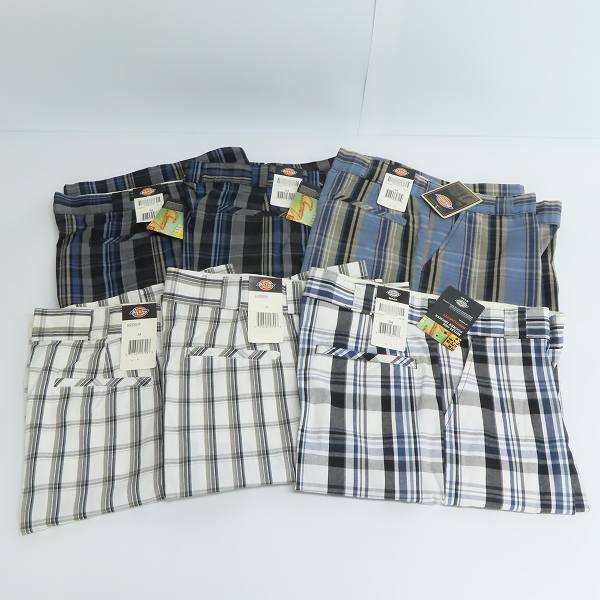 実際に弊社で買取させて頂いた【おまとめ品】Dickies/ディッキーズ MULTI USE POCKET SHORTS/マルチユーズ ポケット ショーツ/チェック柄 ハーフパンツ/34