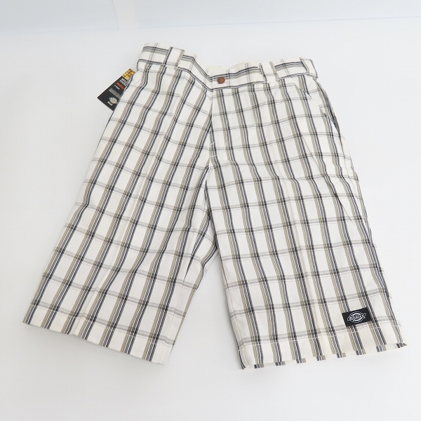 実際に弊社で買取させて頂いた【おまとめ品】Dickies/ディッキーズ MULTI USE POCKET SHORTS/マルチユーズ ポケット ショーツ/チェック柄 ハーフパンツ/30の画像 4枚目