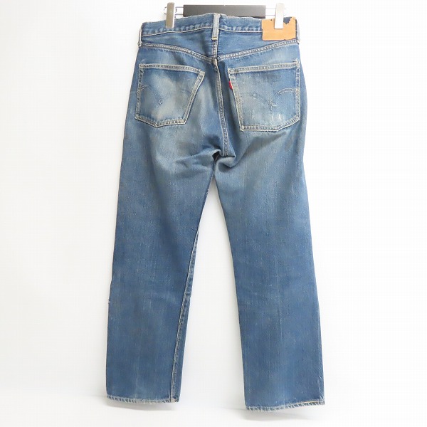 実際に弊社で買取させて頂いたLevis/リーバイス Aタイプ 501 刻印点々/Vステッチ ヴィンテージ デニムパンツの画像 1枚目