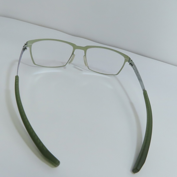 実際に弊社で買取させて頂いたic! berlin/アイシーベルリン silberdistel メガネフレーム アイウェアの画像 3枚目