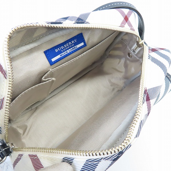 実際に弊社で買取させて頂いた【未使用】BURBERRY BLUE LABEL/バーバリー ブルーレーベル ノバチェック ショルダーバッグの画像 4枚目